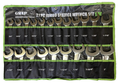 21pc grip sae service wrench - sae,